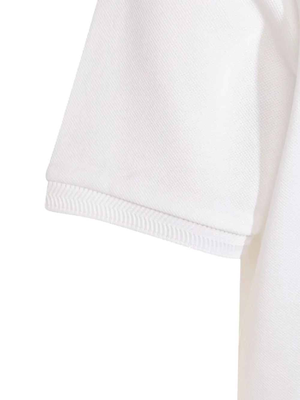 Moncler Poloshirt met logopatch - Wit