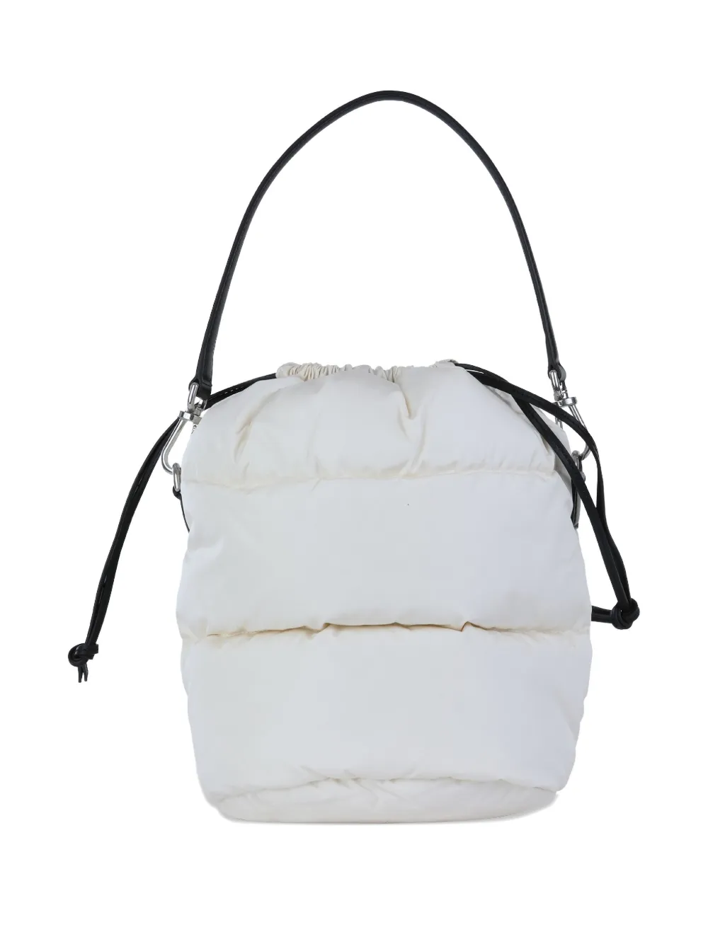 Moncler Caradoc gewatteerde bucket-tas Wit