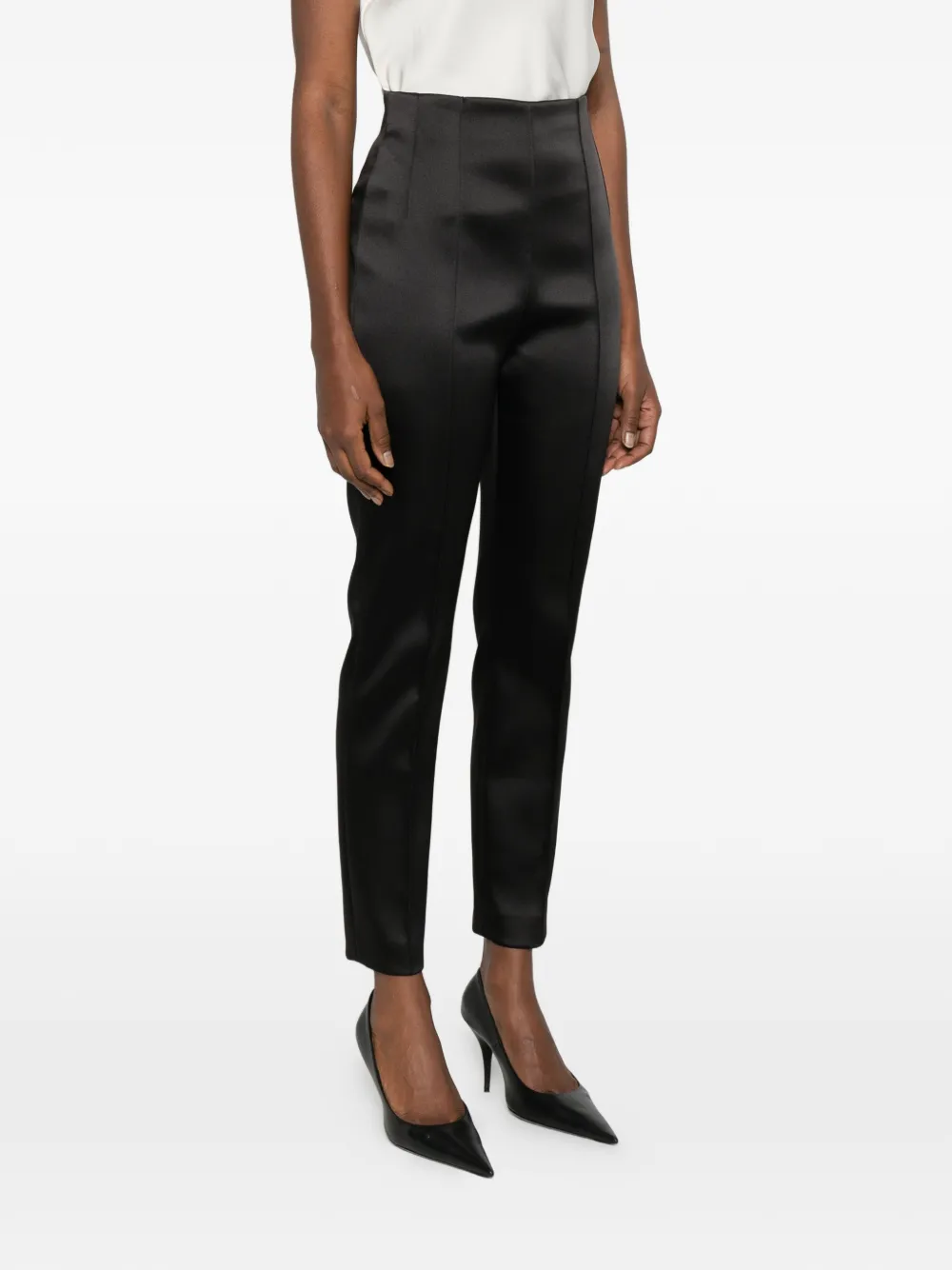  Wardrobe.nyc High-waisted Tailored Trousers - Black 