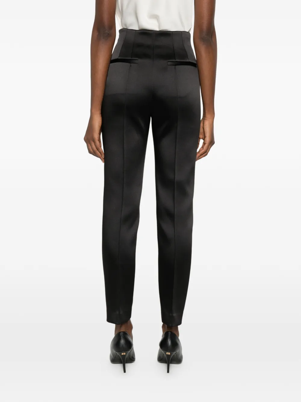 WARDROBE.NYC High waist pantalon Zwart