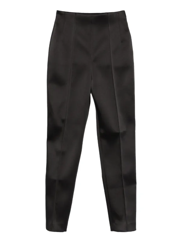 WARDROBE.NYC High-waisted Tailored Trousers in Black