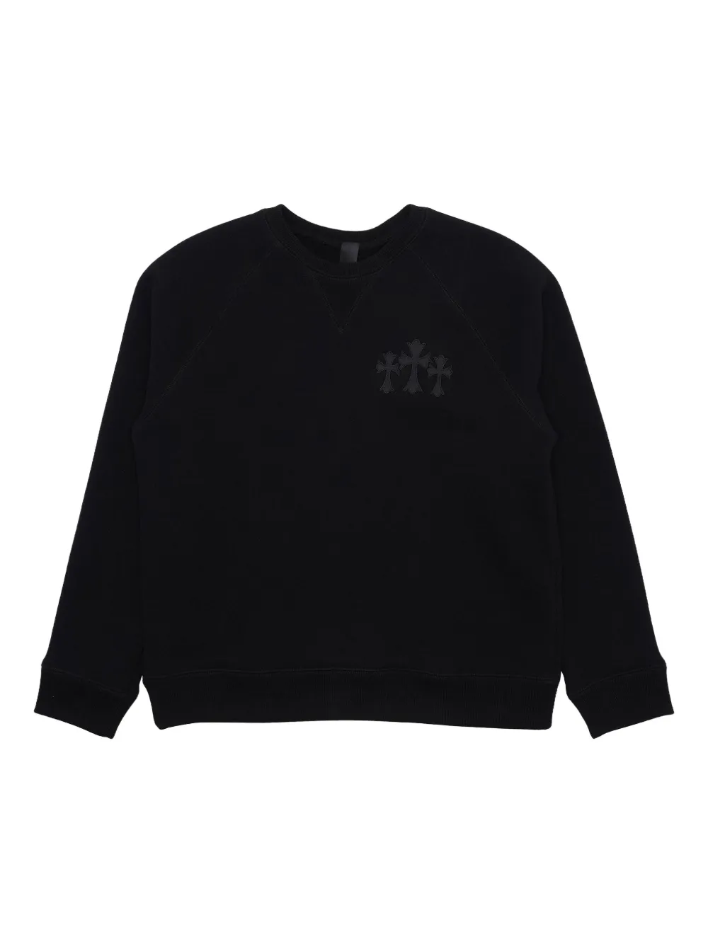 Chrome Hearts crew-neck cotton sweatshirt | Black | Image 1