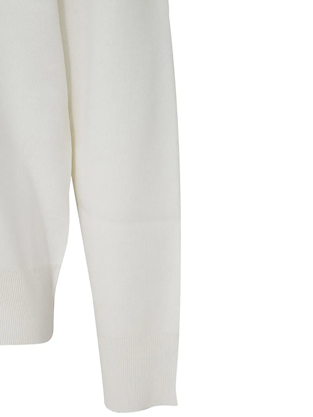 Zegna Trui met ronde hals en gestreept detail Wit