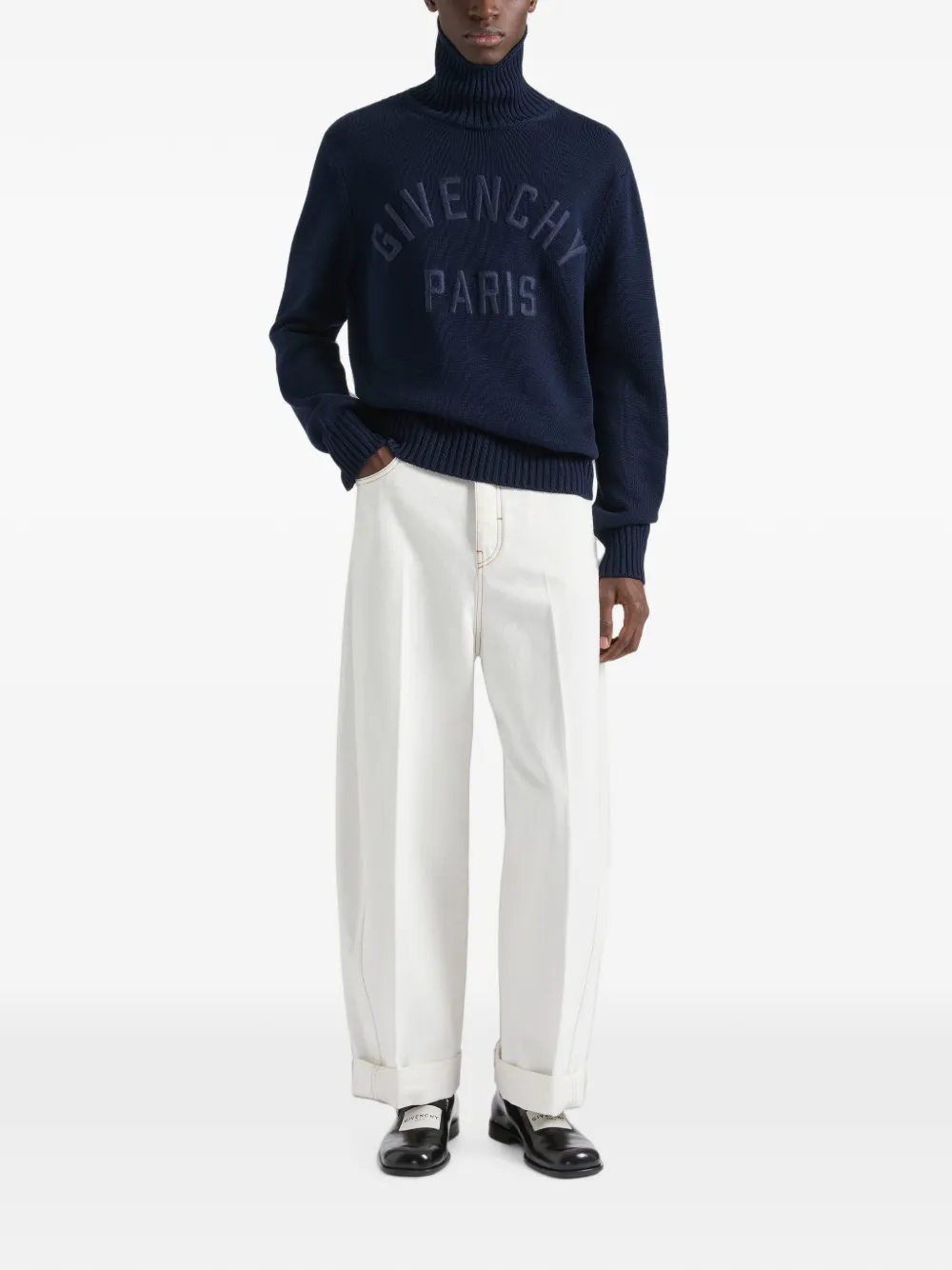 Givenchy Coltrui met logo Blauw