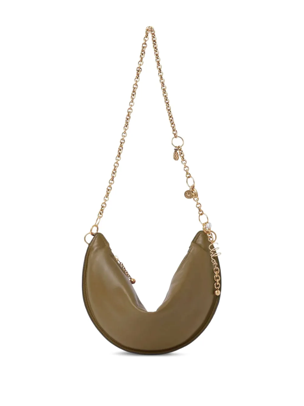 Chloé Icons chain shoulder bag Groen