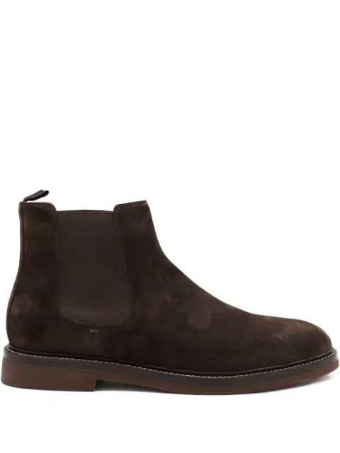 Brunello Cucinelli suede Chelsea boots