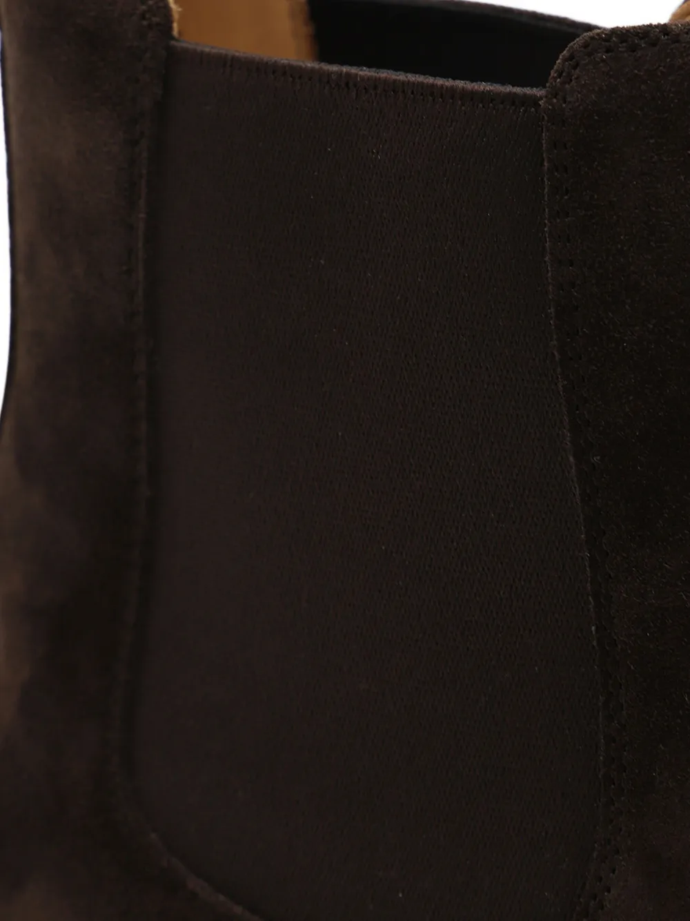 Brunello Cucinelli suede Chelsea boots Brown