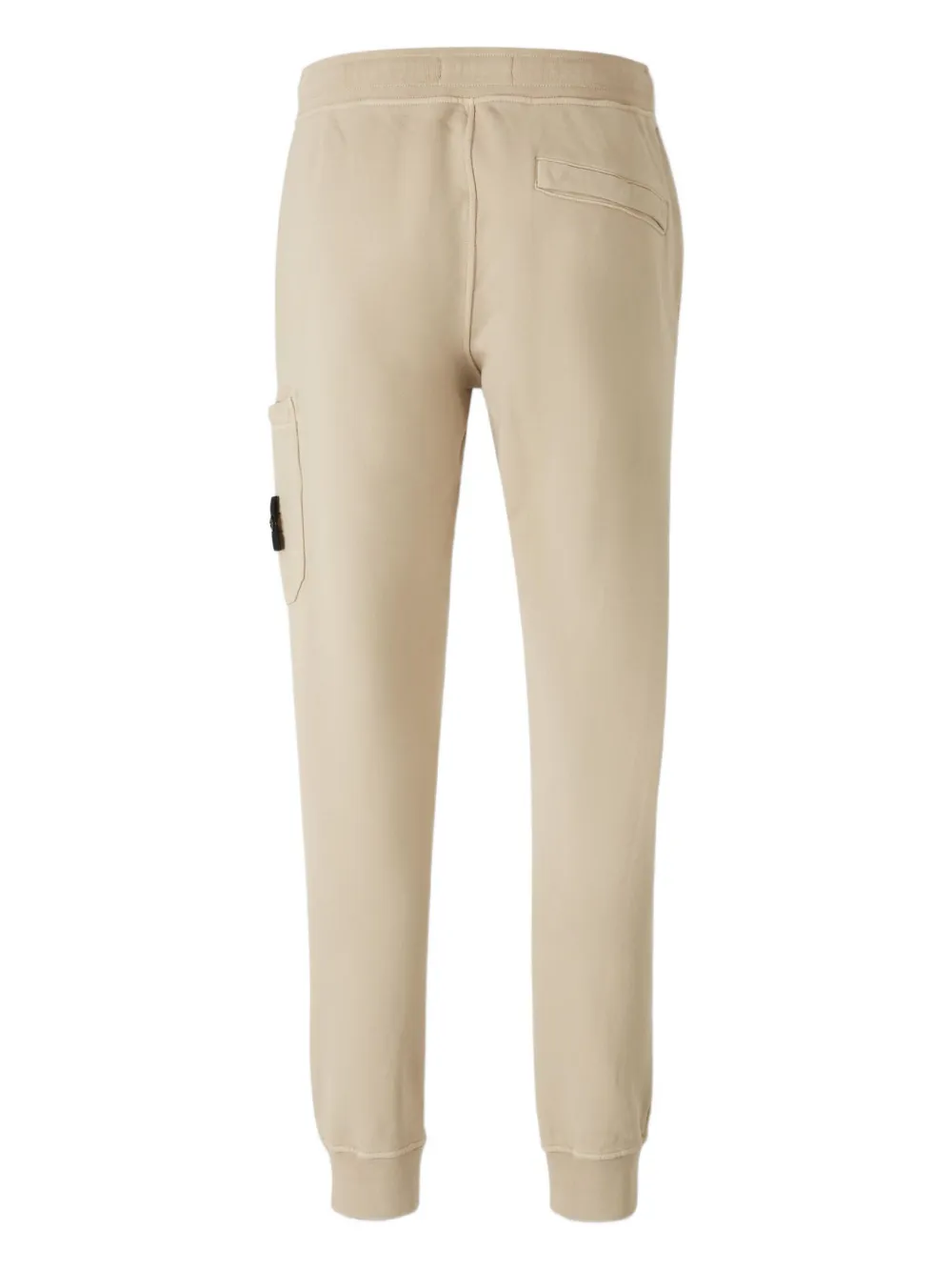 Stone Island Patch-pocket Drawstring Trousers In Neutral