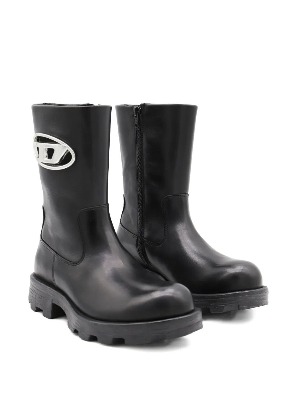 Diesel D-Hammer biker boots Black