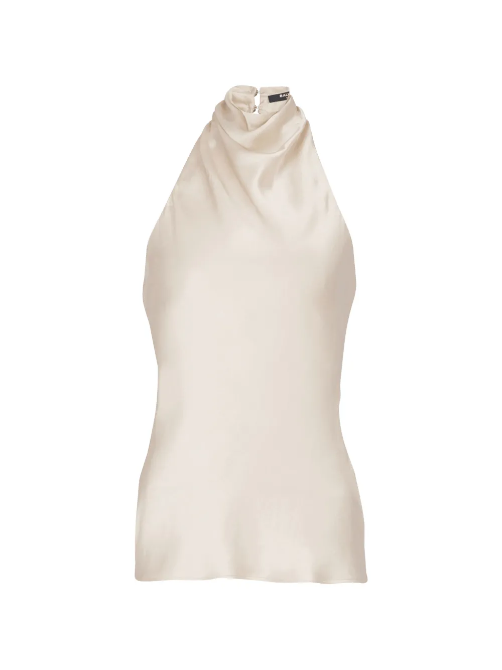 Balmain cowl-neck open-back top - Toni neutri
