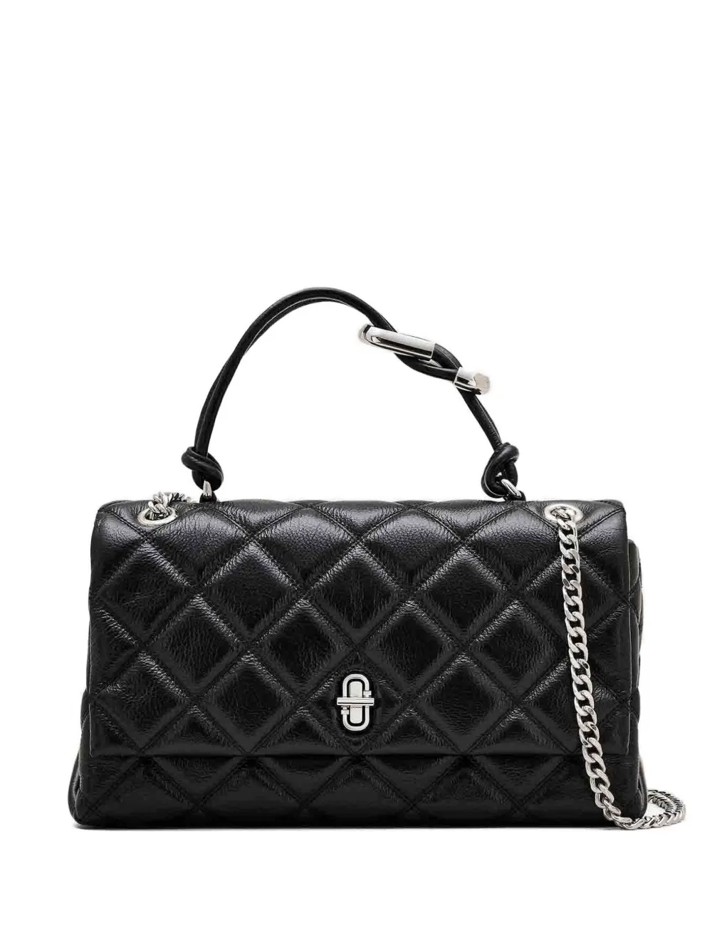 Marc Jacobs Medium The Quilted Dual Convertible schoudertas Zwart