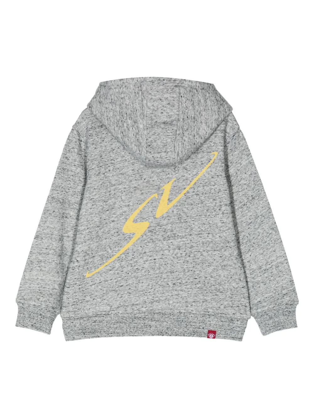 Mostly Heard Rarely Seen 8-bit Car-print Cotton Hoodie In Gray