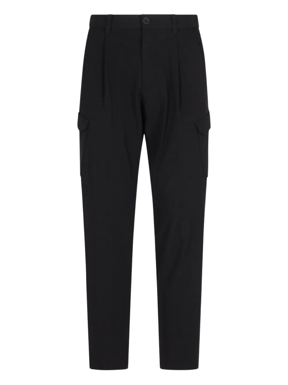 Herno logo-plaque cargo-pockets trousers | Blue | Image 1