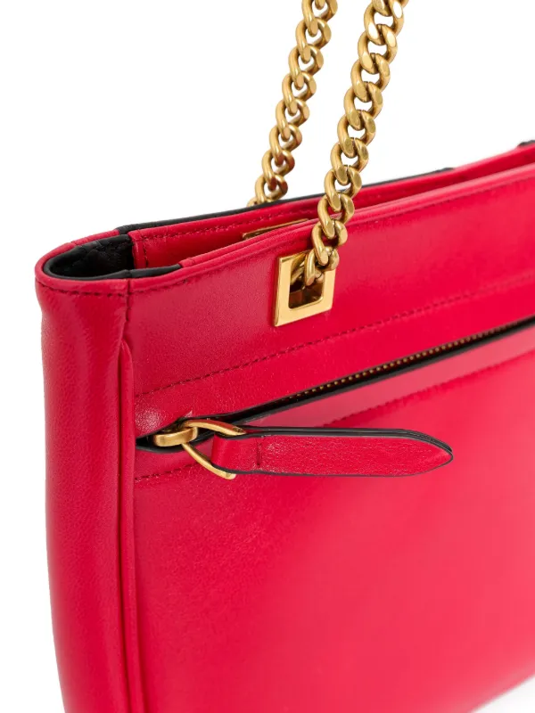 Valentino Garavani V-logo Chain Tote Bag | Red | FARFETCH