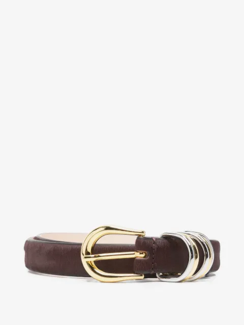 Déhanche Hollyhock ring belt