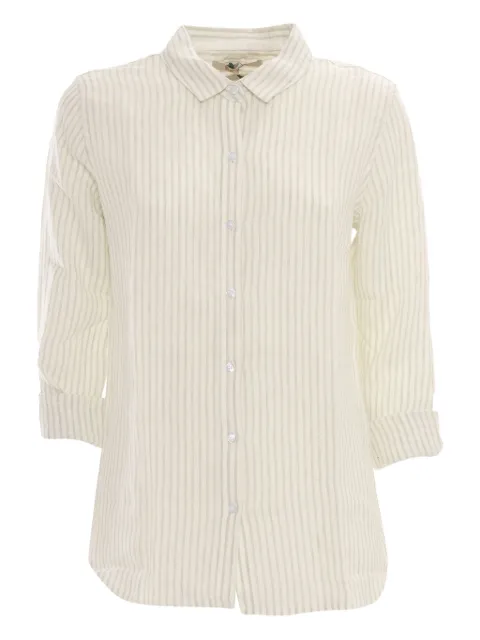 Barbour striped linen shirt