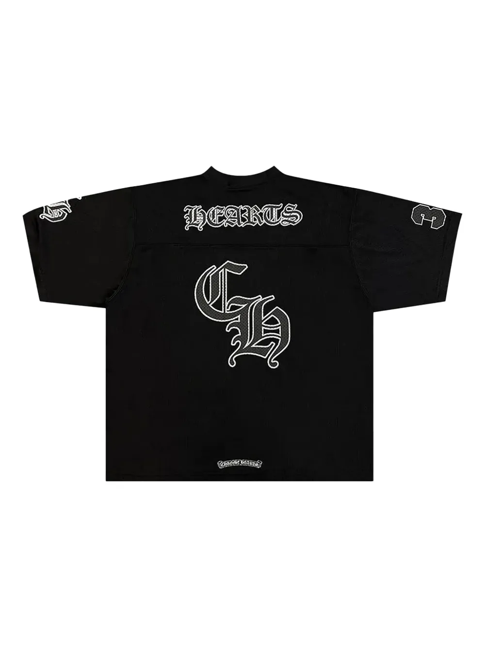 Chrome Hearts T-shirt met logoprint - Zwart
