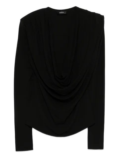 WARDROBE.NYC drape blouse