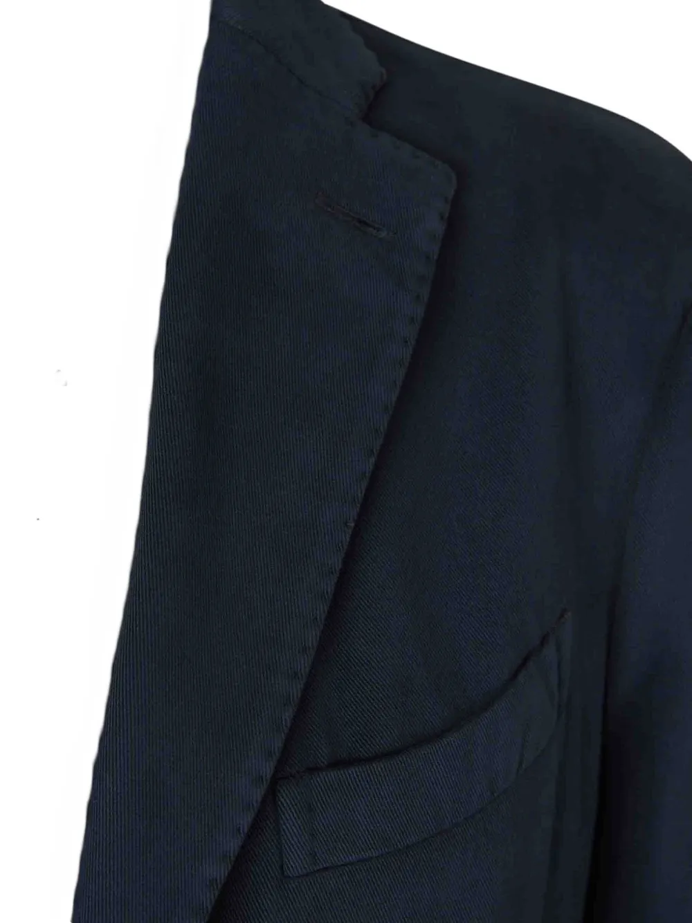 Boglioli notched-lapel single-breasted blazer Blauw