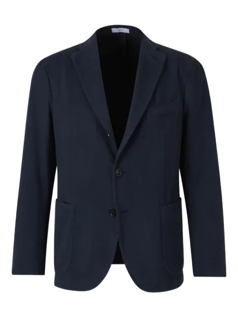 Boglioli blazer con solapas de muesca y botones