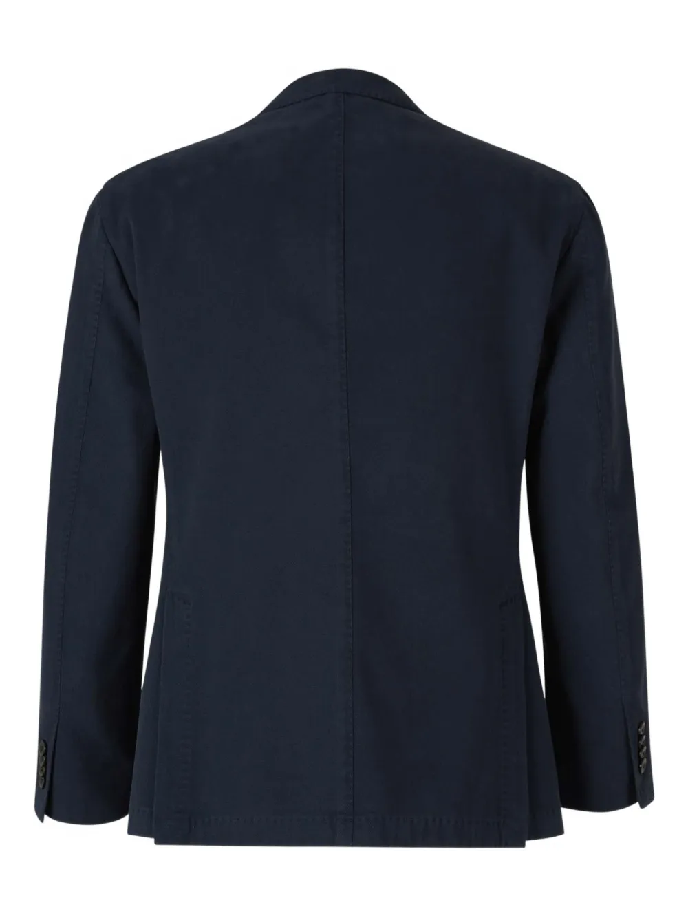 Boglioli notched-lapel single-breasted blazer Blauw