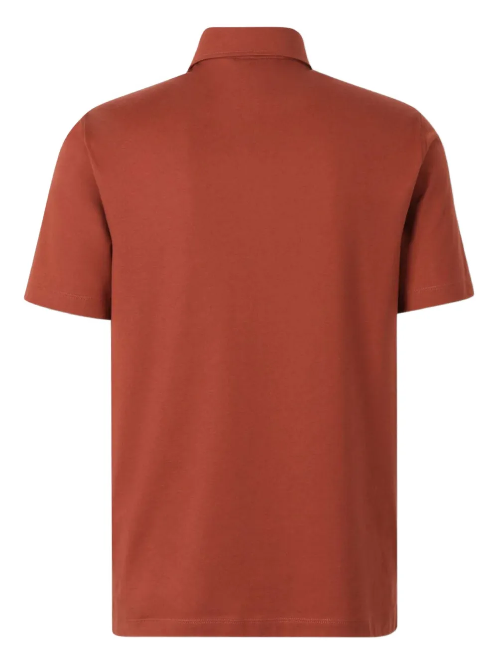 Brioni short sleeve polo shirt - Oranje