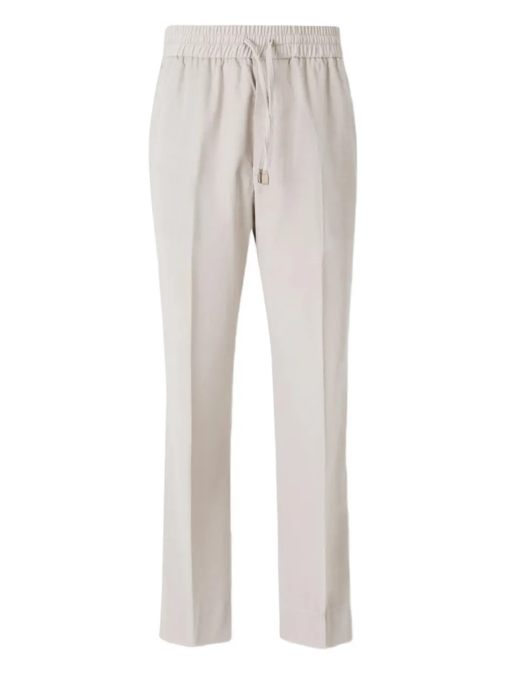 drawstring-waist trousers