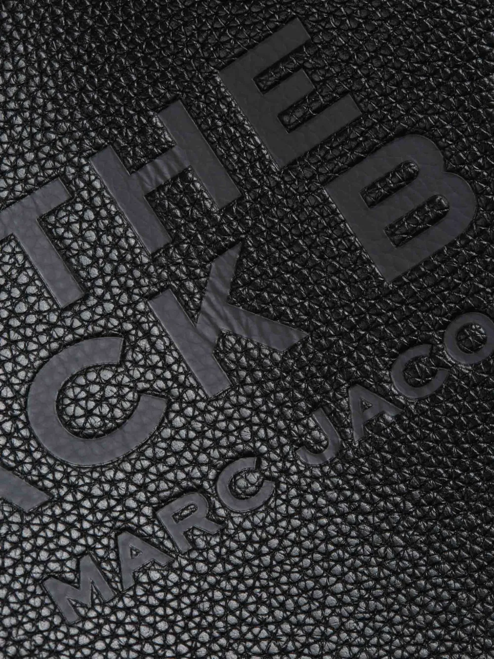 Marc Jacobs The Sack Bag shopper met logo-reliëf Zwart