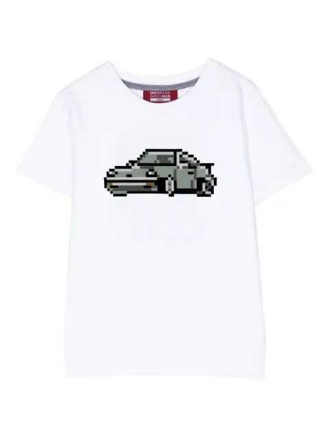 Mostly Heard Rarely Seen 8-Bit  pixel-print cotton T-shirt