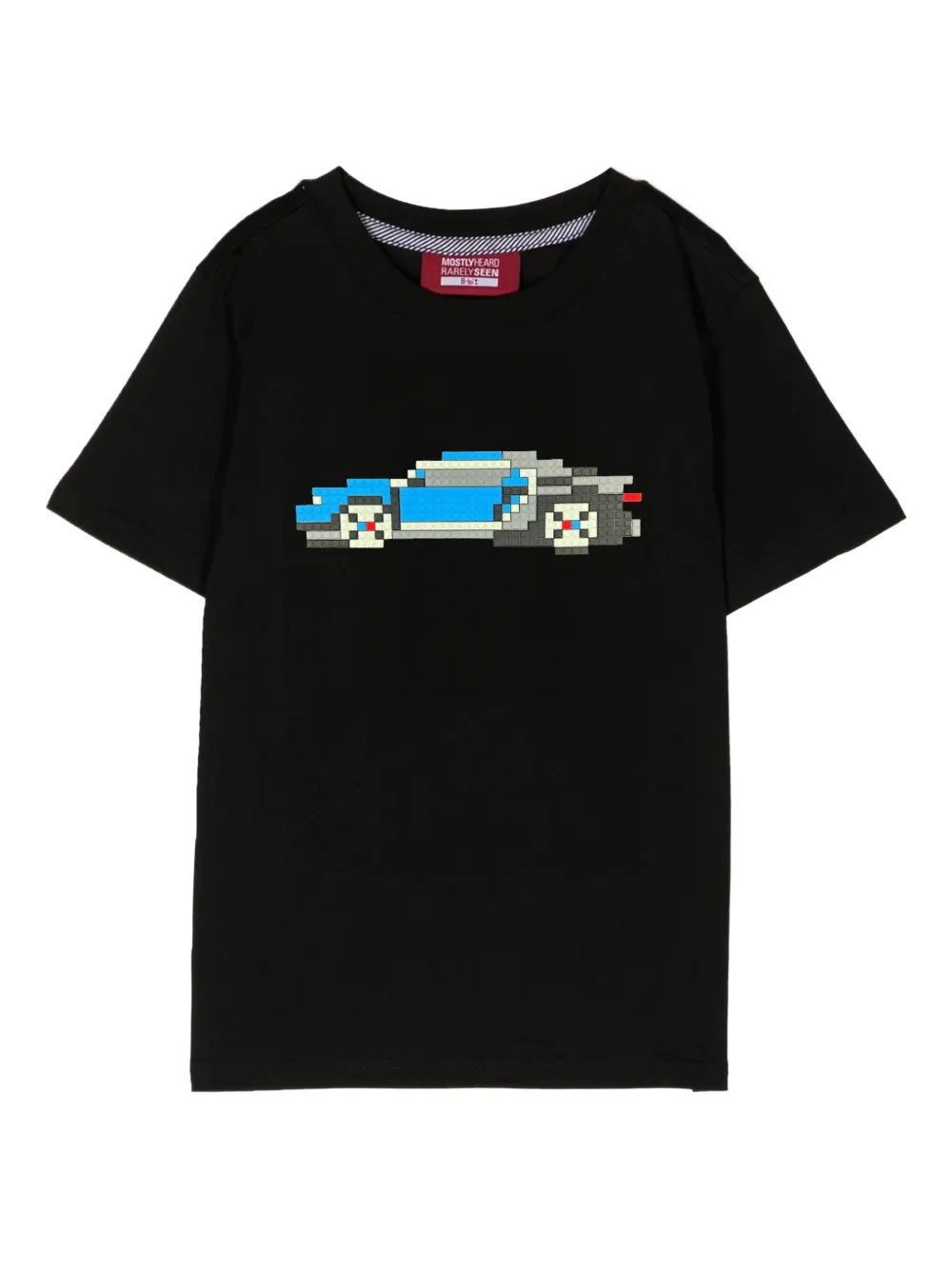 Mostly Heard Rarely Seen 8-Bit car-print cotton T-shirt - ブラック Mostly Heard Rarely Seen 8-Bit car-print cotton T-shirt - ブラック