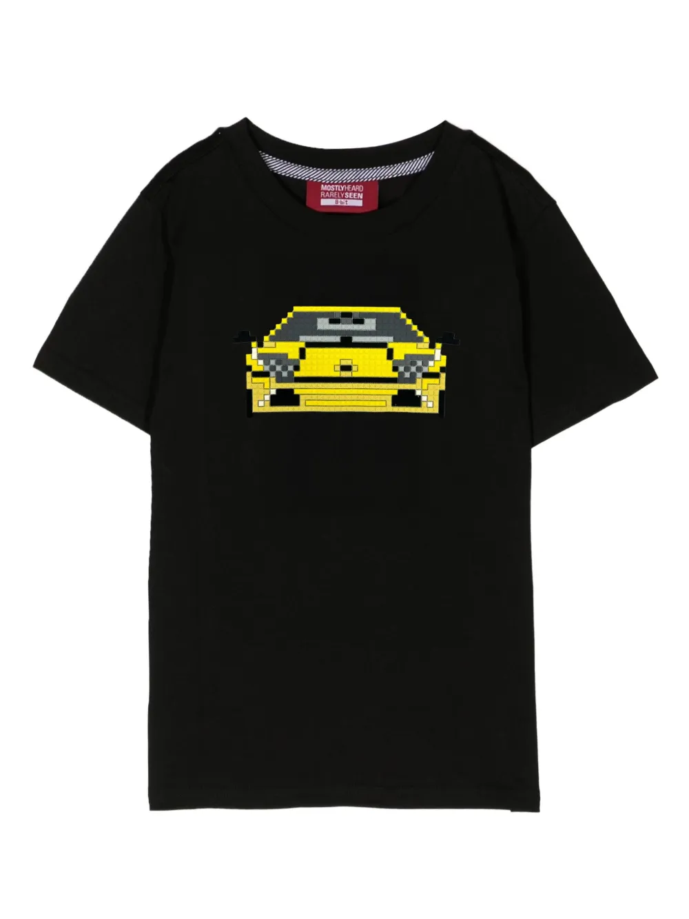 Mostly Heard Rarely Seen 8-Bit car-graphic cotton T-shirt - ブラック Mostly Heard Rarely Seen 8-Bit car-graphic cotton T-shirt - ブラック