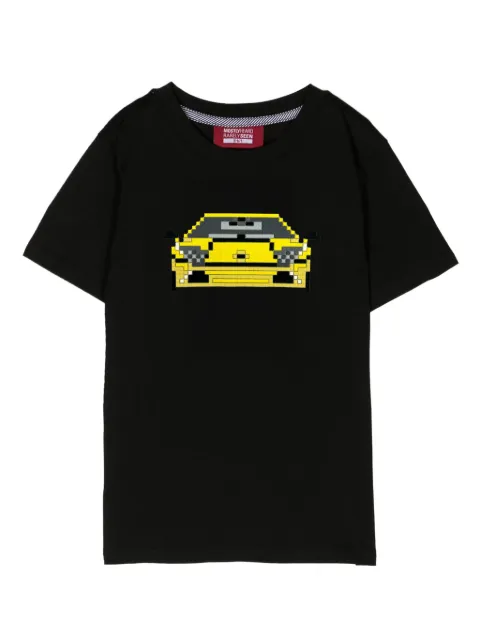 Mostly Heard Rarely Seen 8-Bit car-graphic cotton T-shirt 