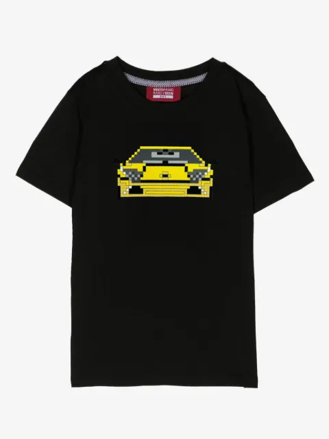 Mostly Heard Rarely Seen 8-Bit playera con estampado gráfico de auto
