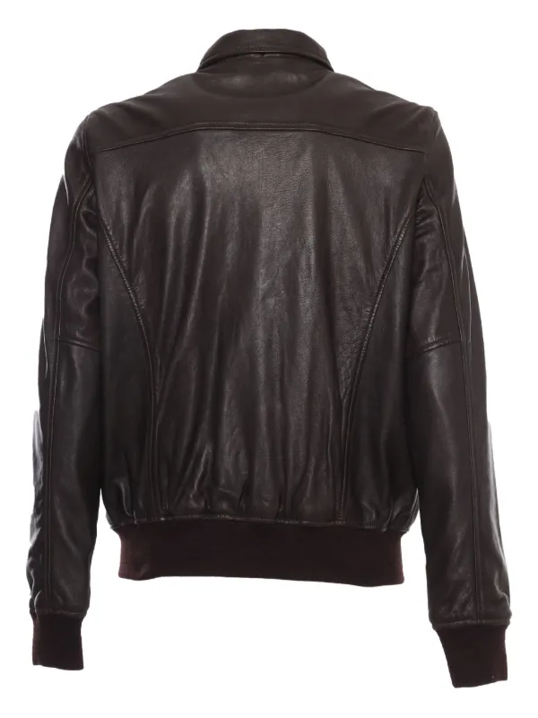 ジャケット・アウター Schott leather jacket Schott Leather Jacket | Brown | FARFETCH