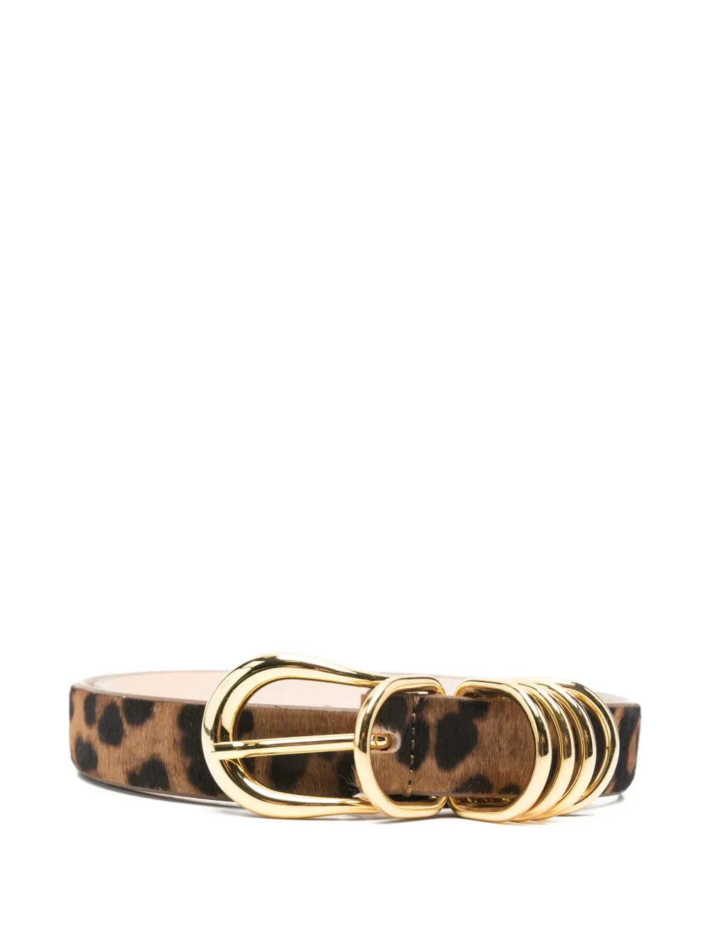Déhanche Hollyhock leopard-print belt | Brown | Image 1