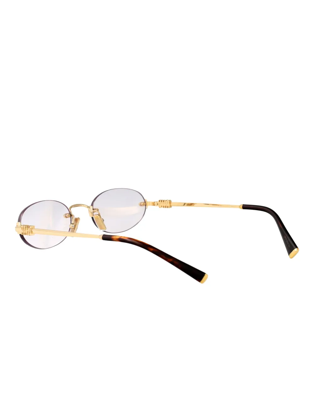 Miu Eyewear oval-frame sunglasses 5AK08N