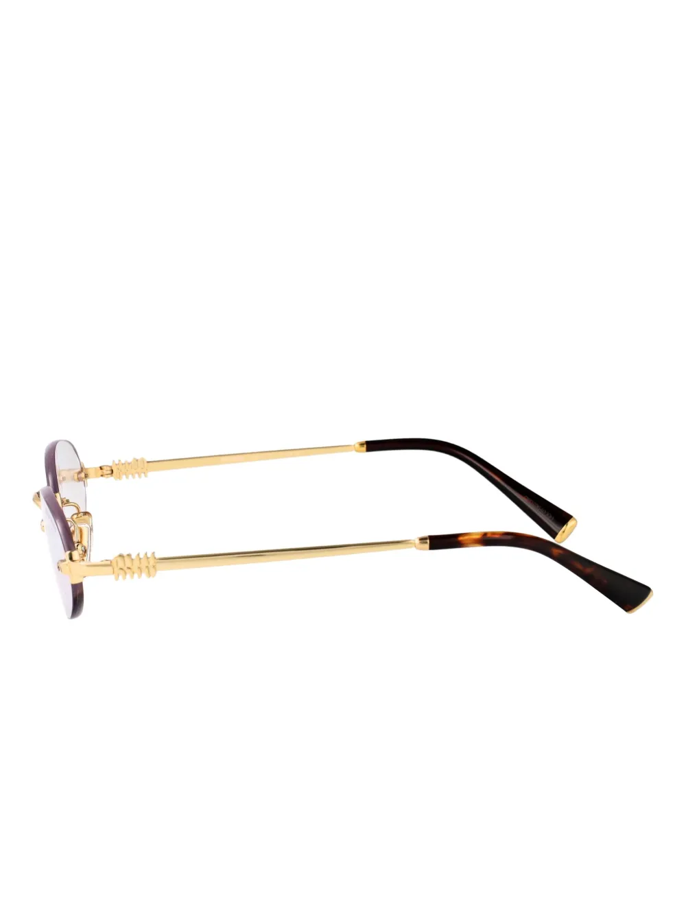 Miu Eyewear oval-frame sunglasses 5AK08N