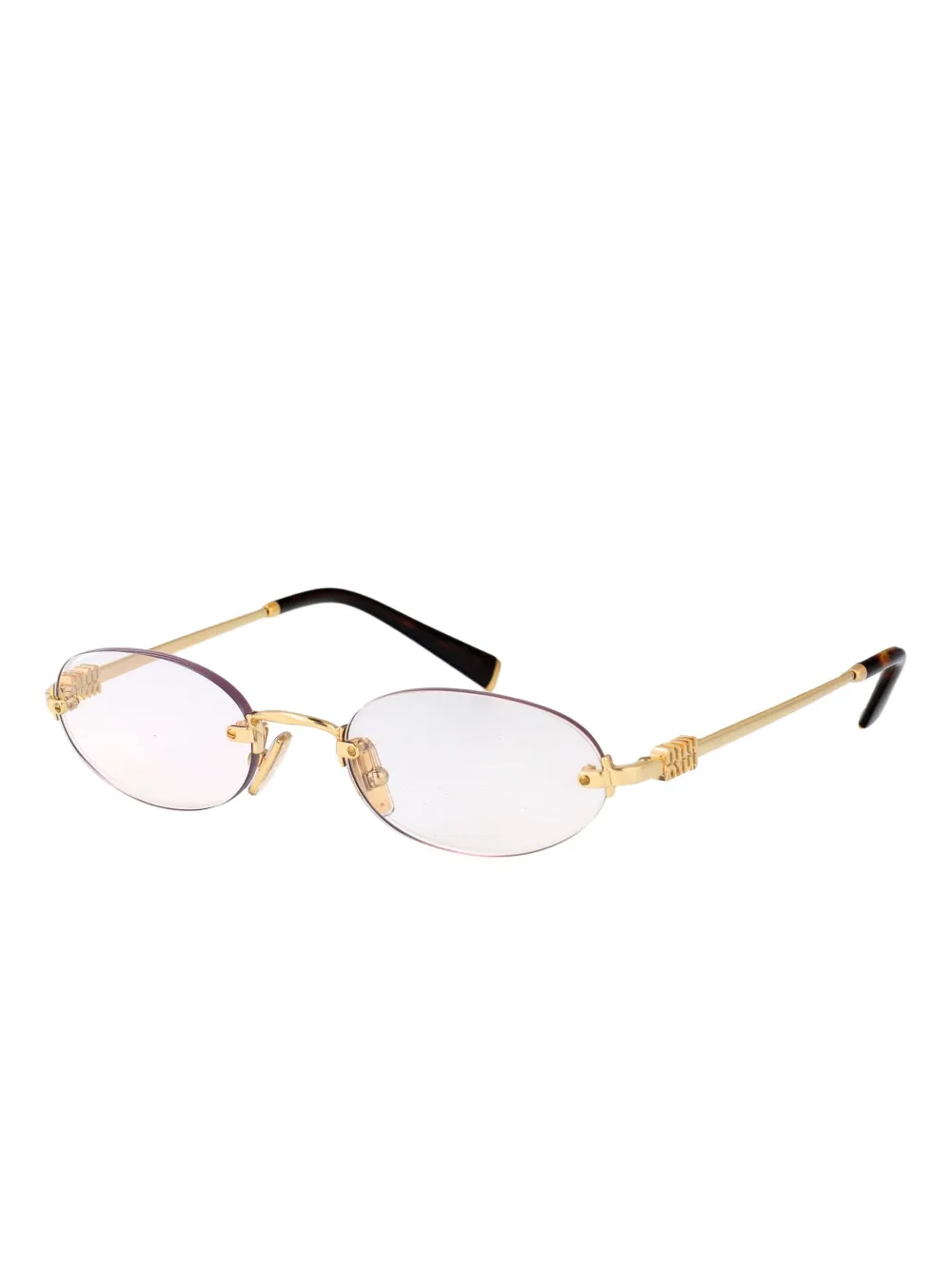 Miu Eyewear oval-frame sunglasses 5AK08N