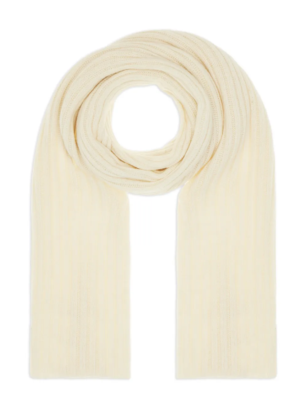Peuterey ribbed-knit scarf | White | Image 1