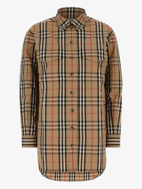 Burberry camisa con motivo Vintage Check