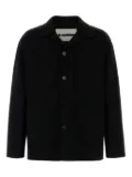 Jil Sander point-collar wool cardigan - Black
