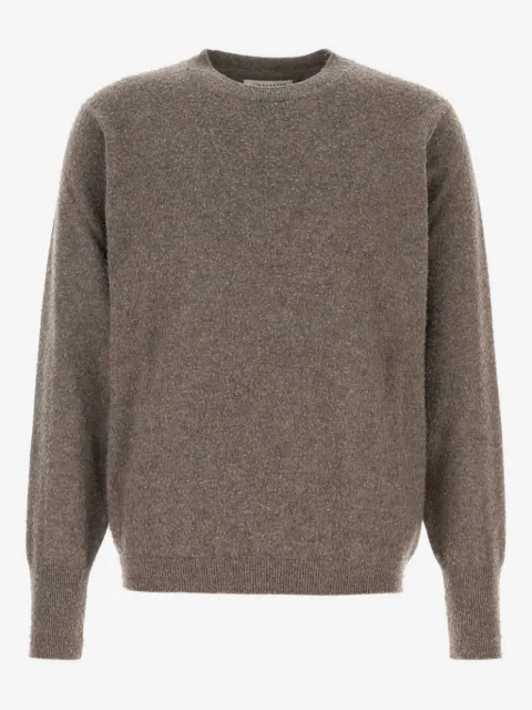 Maison Margiela suéter con detalle del logo de cuatro costuras