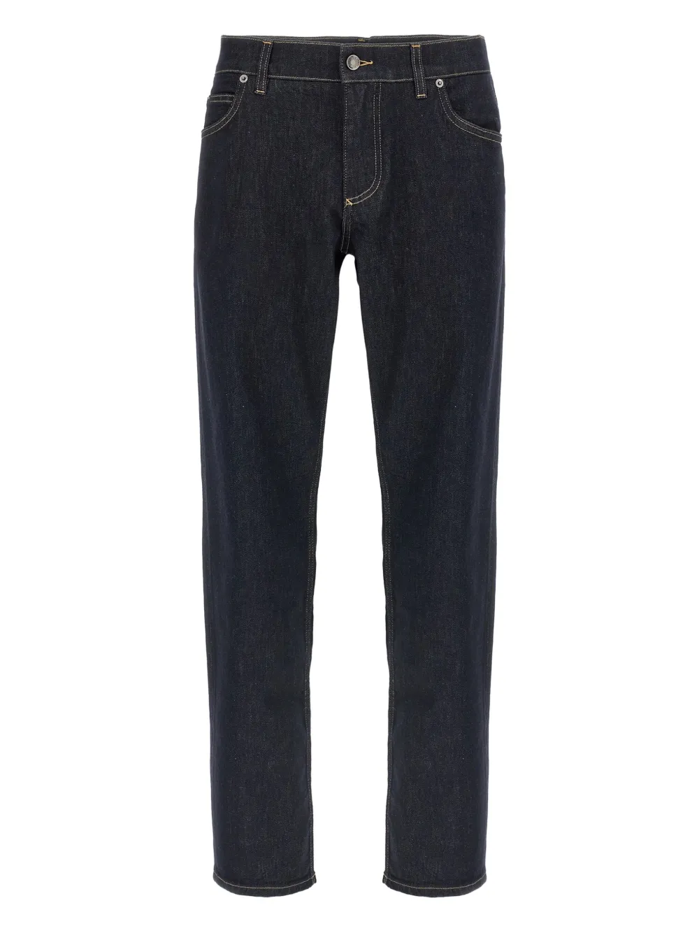 Dolce & Gabbana Jeans met logoplakkaat Blauw