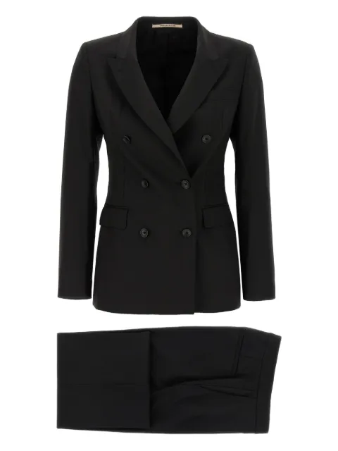 Tagliatore double-breasted peak-lapel suit