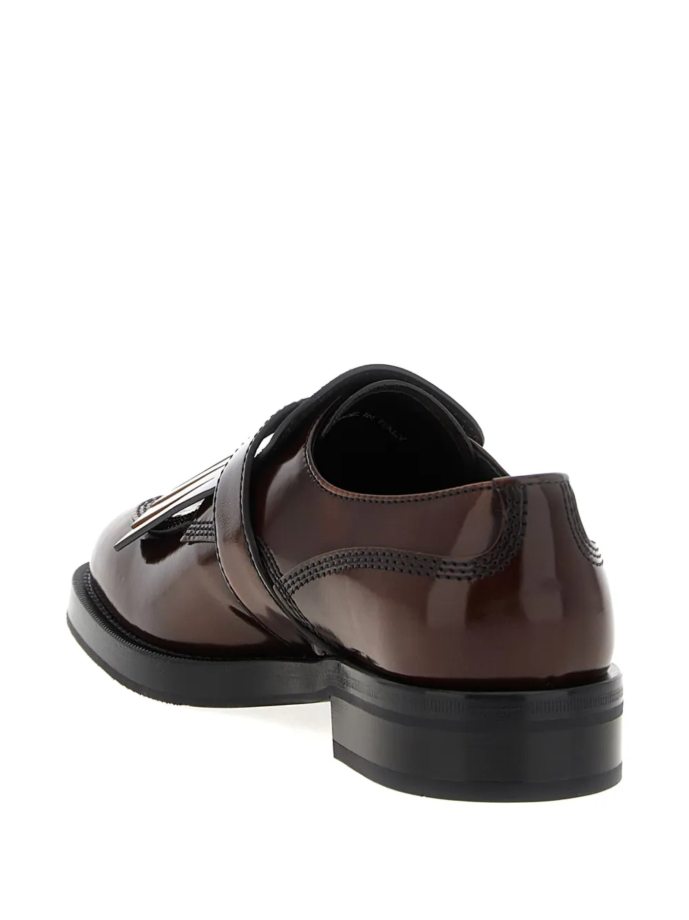 Church's Brown Leather Piper Monk Strap Shoes In Brown