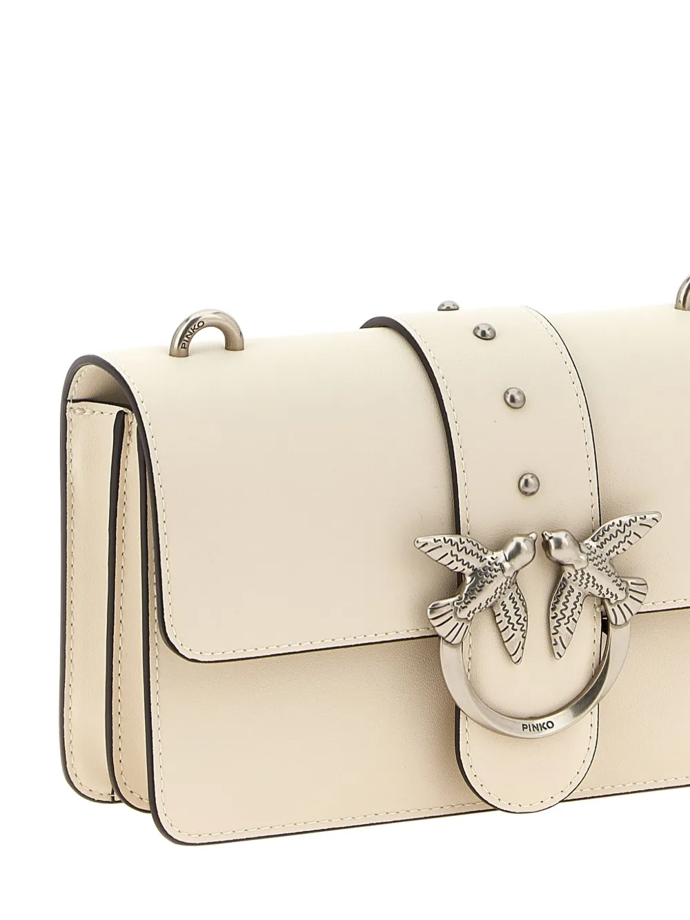 Pinko Love One Crossbody Bag In White