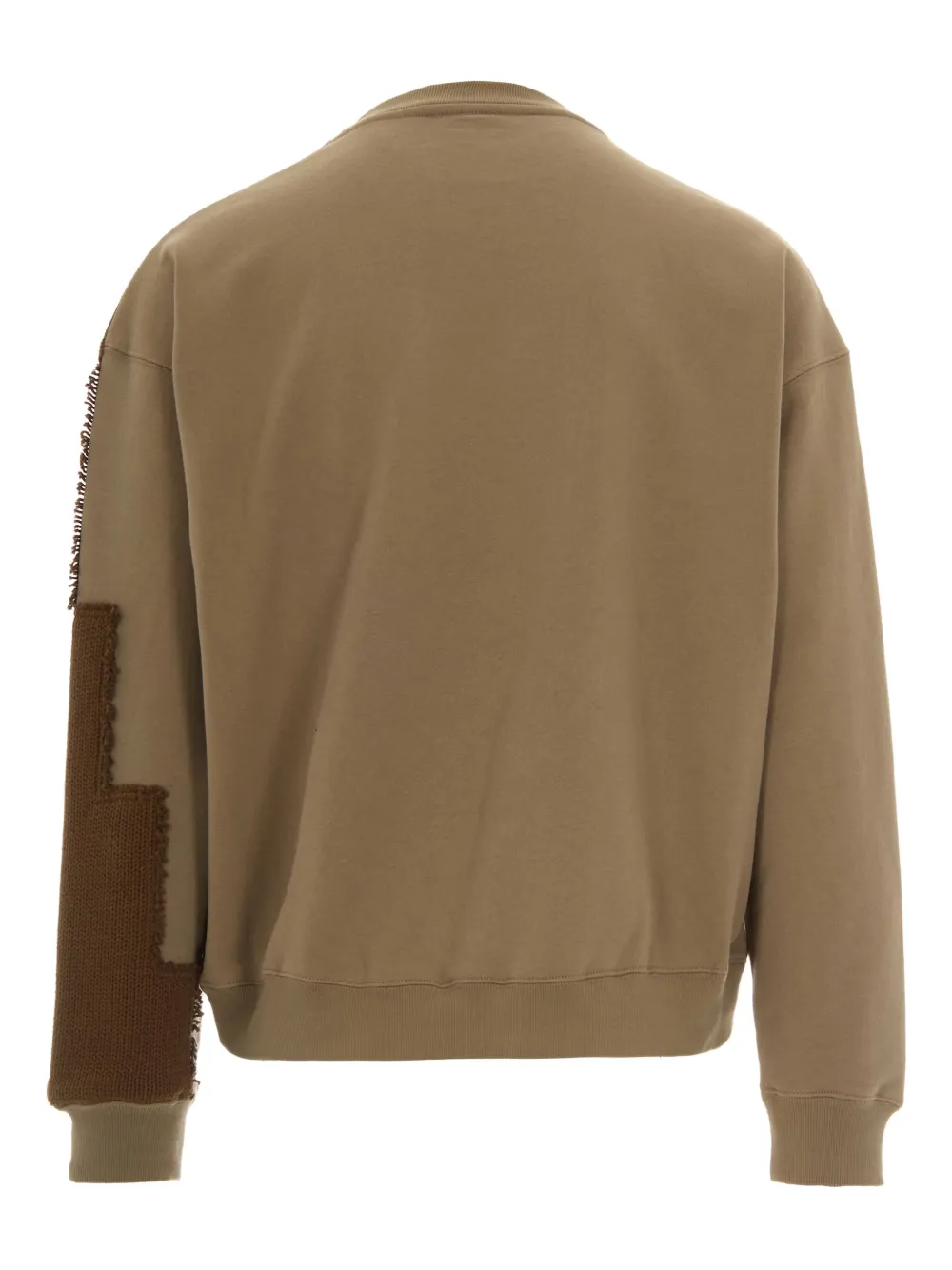 Axel Arigato Pixel A trui met gebreid patchwork Bruin