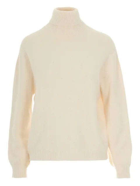 LIU JO roll-neck embellished sweater