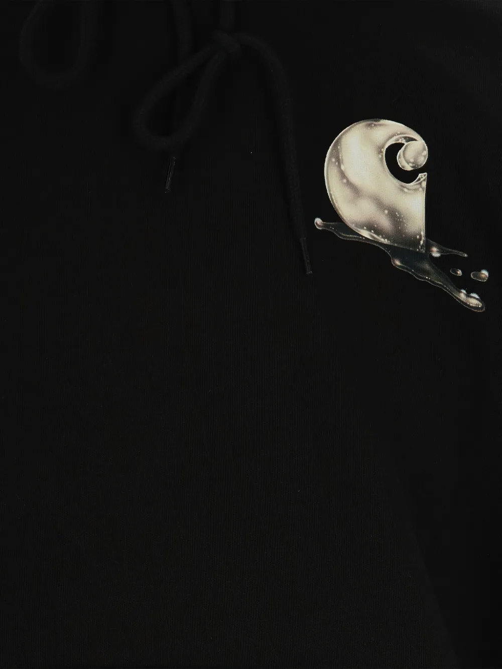Carhartt WIP Jake Garcia hoodie met cocktailprint Zwart