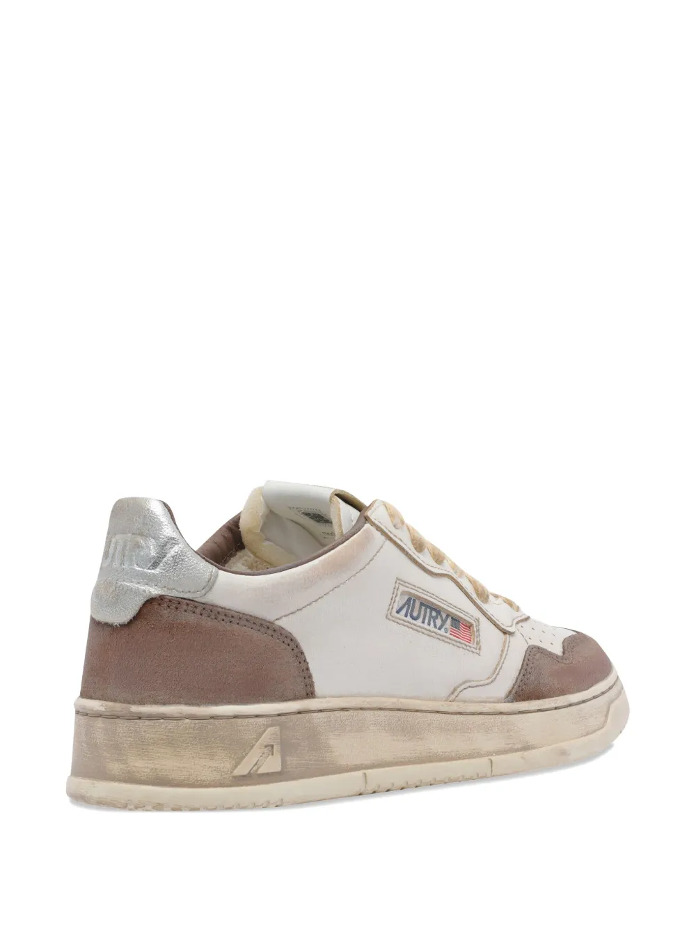 Autry Medalist Super Vintage leather sneakers White